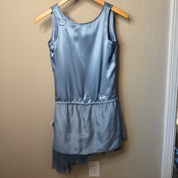 BISCOTTI Blue Sequin Tiered Special Occasion Dress Fancy Party Size 12 - Picture 13 of 16